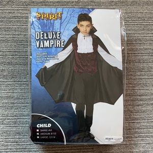 SPIRIT Deluxe Vampire Halloween Costume Medium
